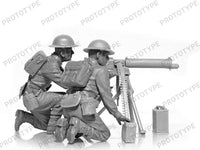 1/35 ICM WWII British Vickers MG Crew 35646 - MPM Hobbies