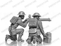 1/35 ICM WWII British Vickers MG Crew 35646 - MPM Hobbies