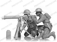 1/35 ICM WWII British Vickers MG Crew 35646 - MPM Hobbies
