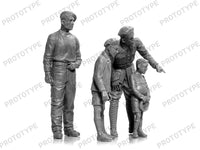 1/35 ICM WWII French Tank Crew (5 Figures) 35647 - MPM Hobbies
