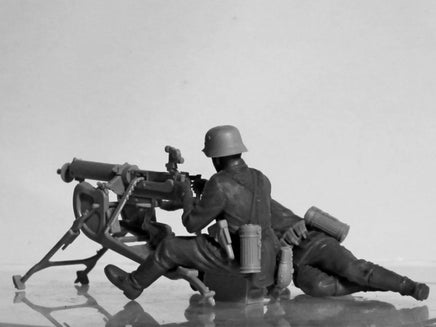 1/35 ICM WWII German MG08 MG Team (2 Figures) 35645 - MPM Hobbies