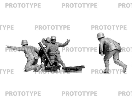 1/35 ICM WWII German Mortar GrW 34 with Crew 35715 - MPM Hobbies