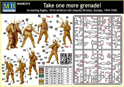 1/35 Master Box - 101st Airborne Division Europe (1944-1945) 3574 - MPM Hobbies