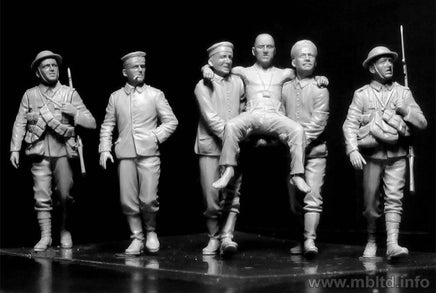 1/35 Master Box - British and German Soldiers Somme Battle (1916) 35158 - MPM Hobbies