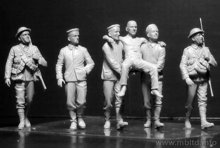 1/35 Master Box - British and German Soldiers Somme Battle (1916) 35158 - MPM Hobbies
