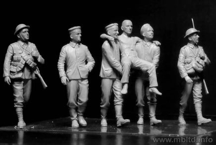 1/35 Master Box - British and German Soldiers Somme Battle (1916) 35158 - MPM Hobbies