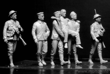 1/35 Master Box - British and German Soldiers Somme Battle (1916) 35158 - MPM Hobbies