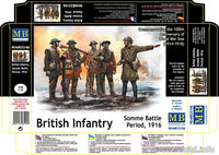 1/35 Master Box - British Infantry Somme Battle Period (1916) 35146 - MPM Hobbies