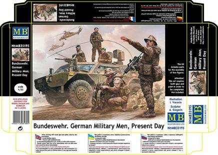 1/35 Master Box - Bundeswehr German Military Men 35195 - MPM Hobbies