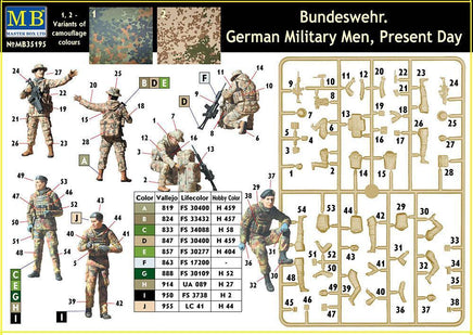 1/35 Master Box - Bundeswehr German Military Men 35195 - MPM Hobbies
