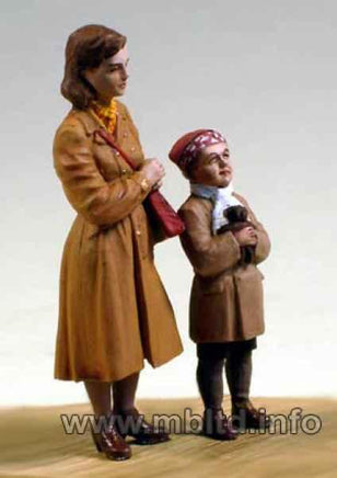 1/35 Master Box - Checkpoint German Soldiers & Civilians 3527 - MPM Hobbies