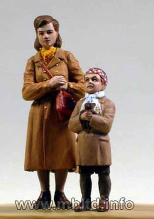 1/35 Master Box - Checkpoint German Soldiers & Civilians 3527 - MPM Hobbies