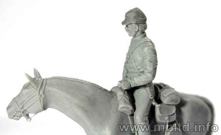 1/35 Master Box - Civil War Yankee Scout & Indian Tracker 3549 - MPM Hobbies