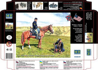 1/35 Master Box - Civil War Yankee Scout & Indian Tracker 3549 - MPM Hobbies