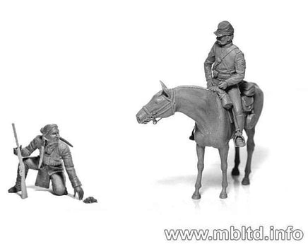 1/35 Master Box - Civil War Yankee Scout & Indian Tracker 3549 - MPM Hobbies