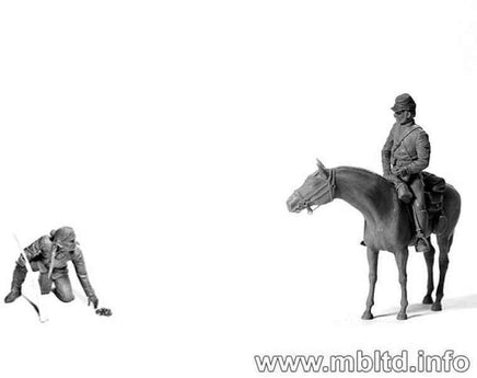 1/35 Master Box - Civil War Yankee Scout & Indian Tracker 3549 - MPM Hobbies