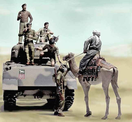 1/35 Master Box - Commonwealth AFV Crew (North Africa 1942-1943) 3564 - MPM Hobbies