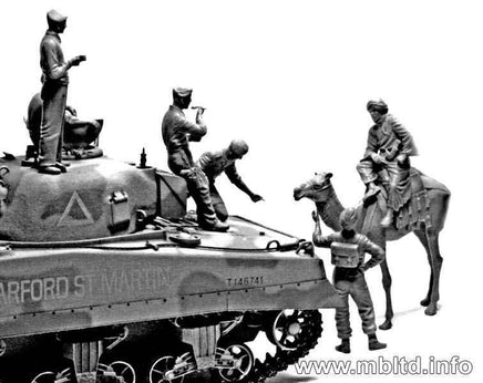 1/35 Master Box - Commonwealth AFV Crew (North Africa 1942-1943) 3564 - MPM Hobbies