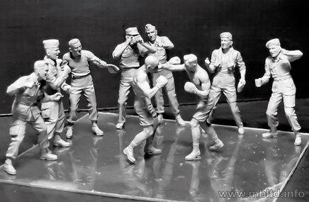 1/35 Master Box - "Friendly Boxing Match" British & American Paratroopers 35150 - MPM Hobbies