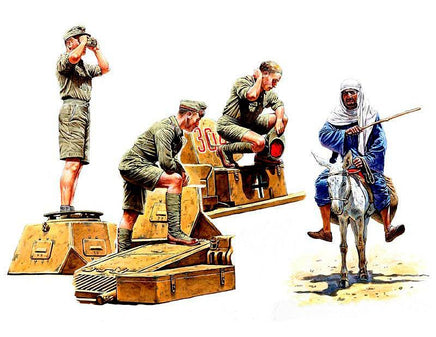 1/35 Master Box - German Africa Corps (4 Figures) 3559 - MPM Hobbies