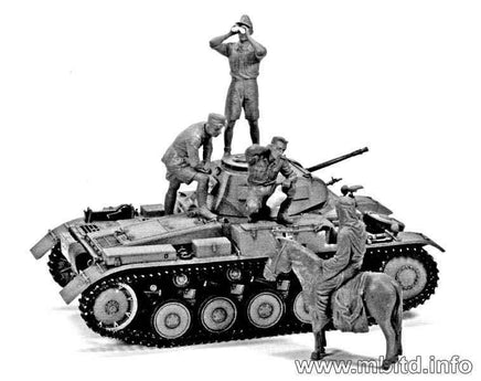 1/35 Master Box - German Africa Corps (4 Figures) 3559 - MPM Hobbies