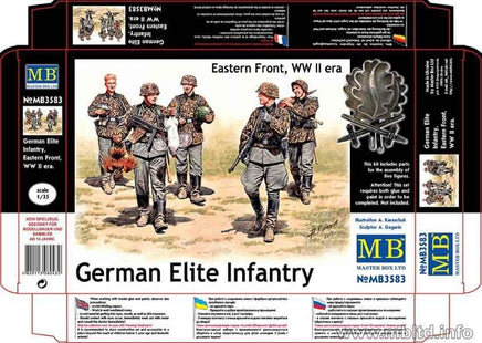 1/35 Master Box - German Elite Infantry (Eastern Front 1941-1945) 3583 - MPM Hobbies