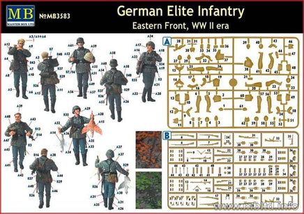 1/35 Master Box - German Elite Infantry (Eastern Front 1941-1945) 3583 - MPM Hobbies