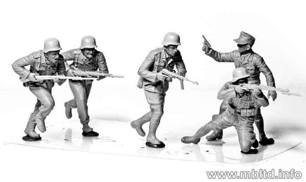 1/35 Master Box - German Infantry Zum Sturm Vorwarts 3593 - MPM Hobbies
