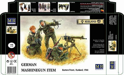 1/35 Master Box - German Machine Gun Crew with MG08 Gun 3526 - MPM Hobbies