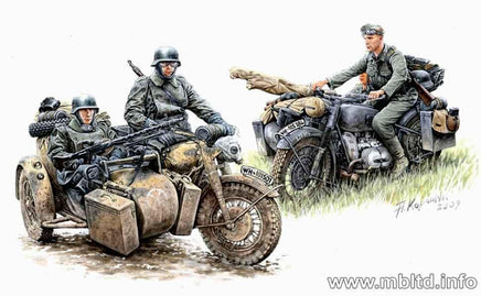 1/35 Master Box - German Motorcycle Troops 3548 - MPM Hobbies