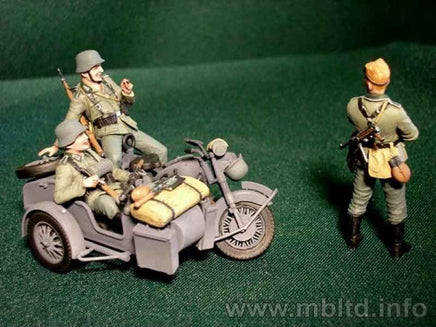 1/35 Master Box - German Motorcyclists (1940-1943) 3539 - MPM Hobbies