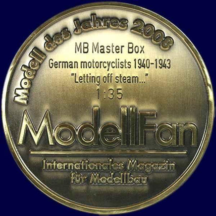 1/35 Master Box - German Motorcyclists (1940-1943) 3539 - MPM Hobbies