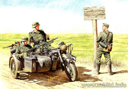 1/35 Master Box - German Motorcyclists (1940-1943) 3539 - MPM Hobbies