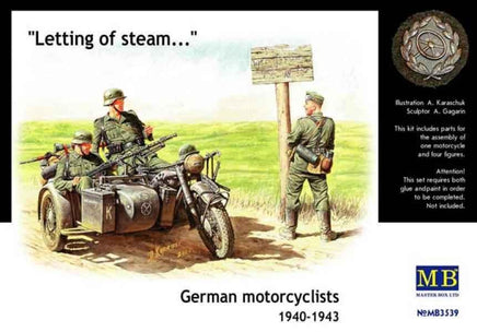 1/35 Master Box - German Motorcyclists (1940-1943) 3539 - MPM Hobbies