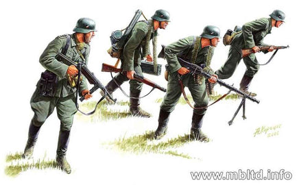 1/35 Master Box - German Panzergrenadiers (1939 - 1942) 3513 - MPM Hobbies