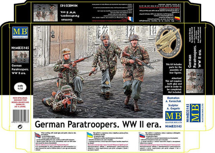 1/35 Master Box - German Paratroopers WWII Era 35145 - MPM Hobbies