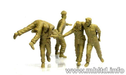 1/35 Master Box - German Tank Crew Out of the Frying Pan, Into the Fire 3536 - MPM Hobbies