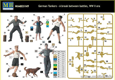 1/35 Master Box - German Tankers 35149 - MPM Hobbies