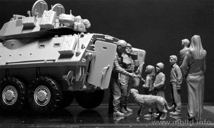 1/35 Master Box - Here is Snickers, Help Yourself, Please! 35159 - MPM Hobbies
