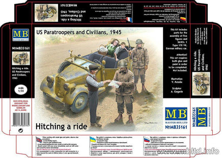 1/35 Master Box - Hitching A Ride 35161 - MPM Hobbies