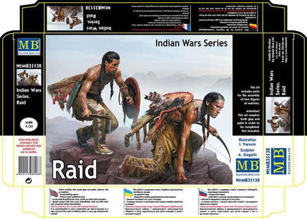 1/35 Master Box - Indian Wars Series Raid 35138 - MPM Hobbies