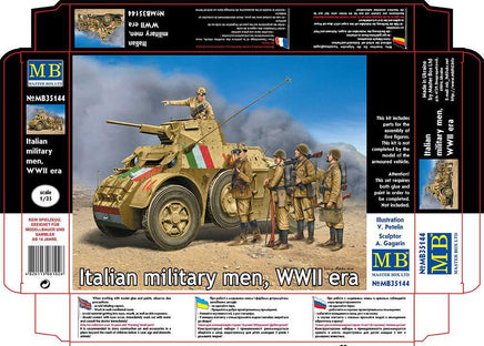 1/35 Master Box - Italian Military Men WWII 35144 - MPM Hobbies