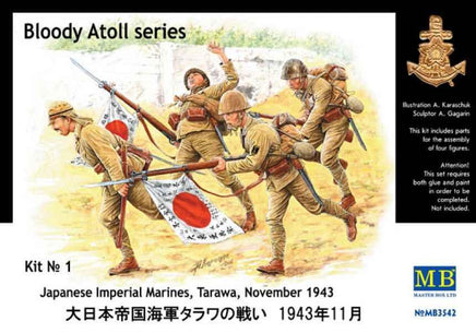 1/35 Master Box - Japanese Imperial Marines Tarawa (Nov 1943) 3542 - MPM Hobbies
