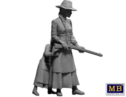 1/35 Master Box - Outlaw Gunslinger Marshall Tucker Wounded 35203 - MPM Hobbies