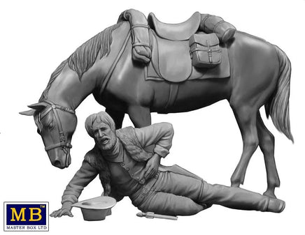 1/35 Master Box - Outlaw Gunslinger Marshall Tucker Wounded 35203 - MPM Hobbies