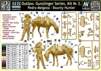 1/35 Master Box - Outlaw Gunslinger- Pedro Melgoza Bounty Hunter 35205 - MPM Hobbies