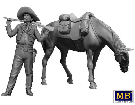 1/35 Master Box - Outlaw Gunslinger- Pedro Melgoza Bounty Hunter 35205 - MPM Hobbies