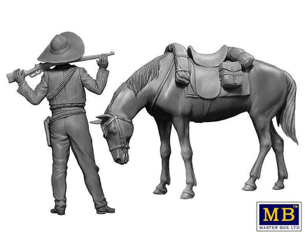 1/35 Master Box - Outlaw Gunslinger- Pedro Melgoza Bounty Hunter 35205 - MPM Hobbies