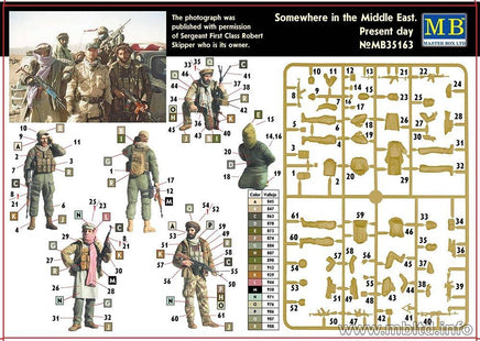 1/35 Master Box - Somewhere In The Middle East 35163 - MPM Hobbies
