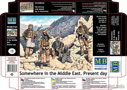 1/35 Master Box - Somewhere In The Middle East 35163 - MPM Hobbies